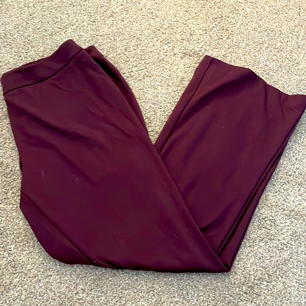 NY&C Stretchy Maroon Trousers